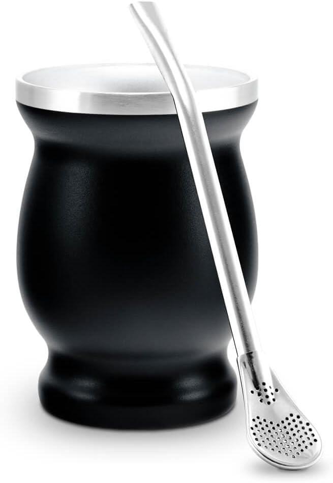 caámate Edelstahl 200 ml schwarz