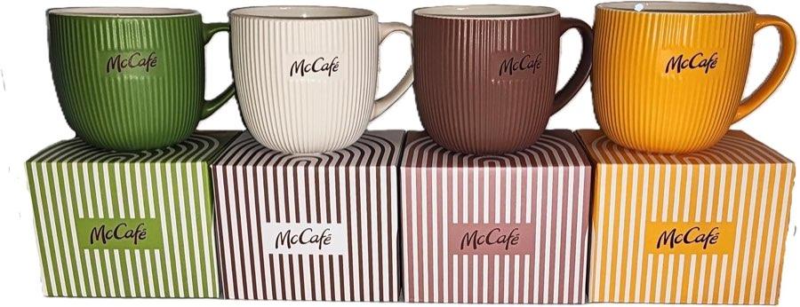 Rahm McCafé Tassen Set Österreich 2025 4er Keramik