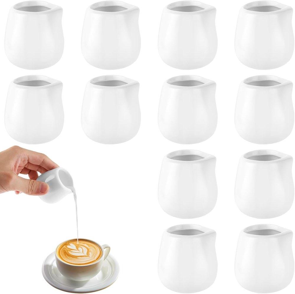 LOLYSIC Mini-Milchkännchen 60 ml (12er-Set)