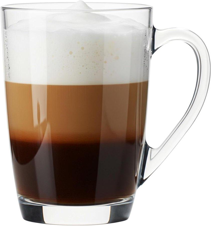 KONZEPT Teegläser / Kaffeegläser 300 ml 6er