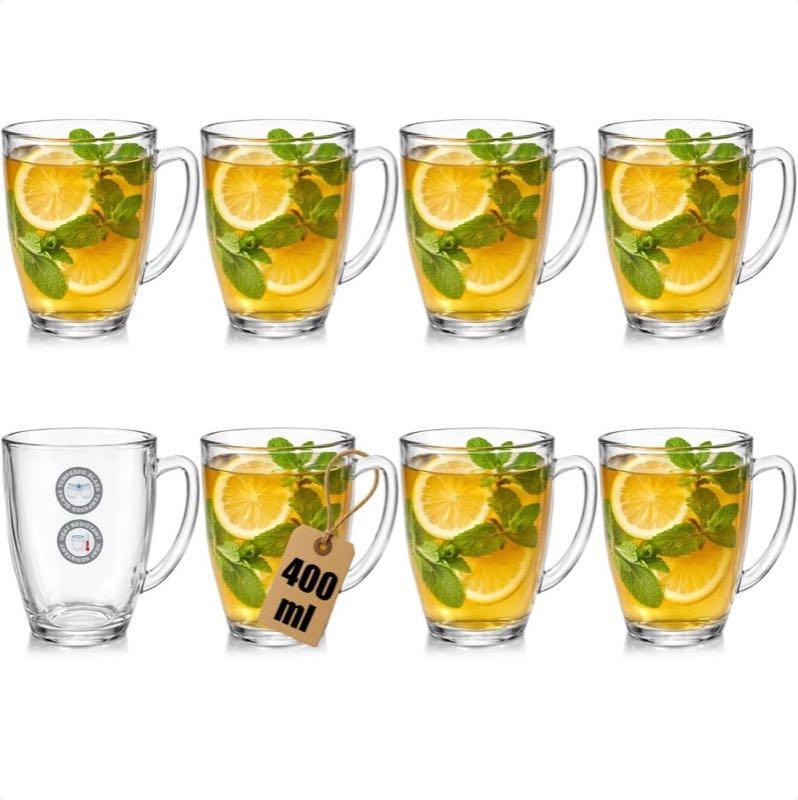 com-four com-four Teegläser 400 ml 8er gehärtet