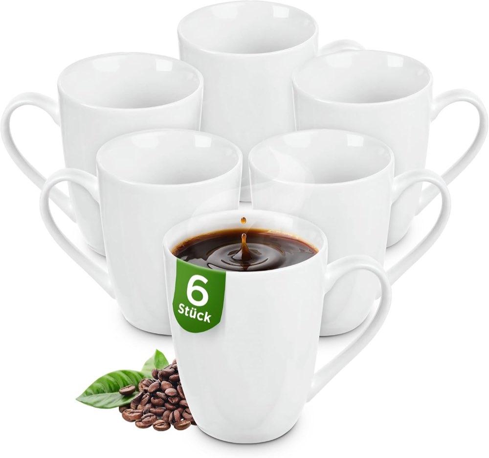 KONZEPT KONZEPT Porzellan 6×300 ml Weiß