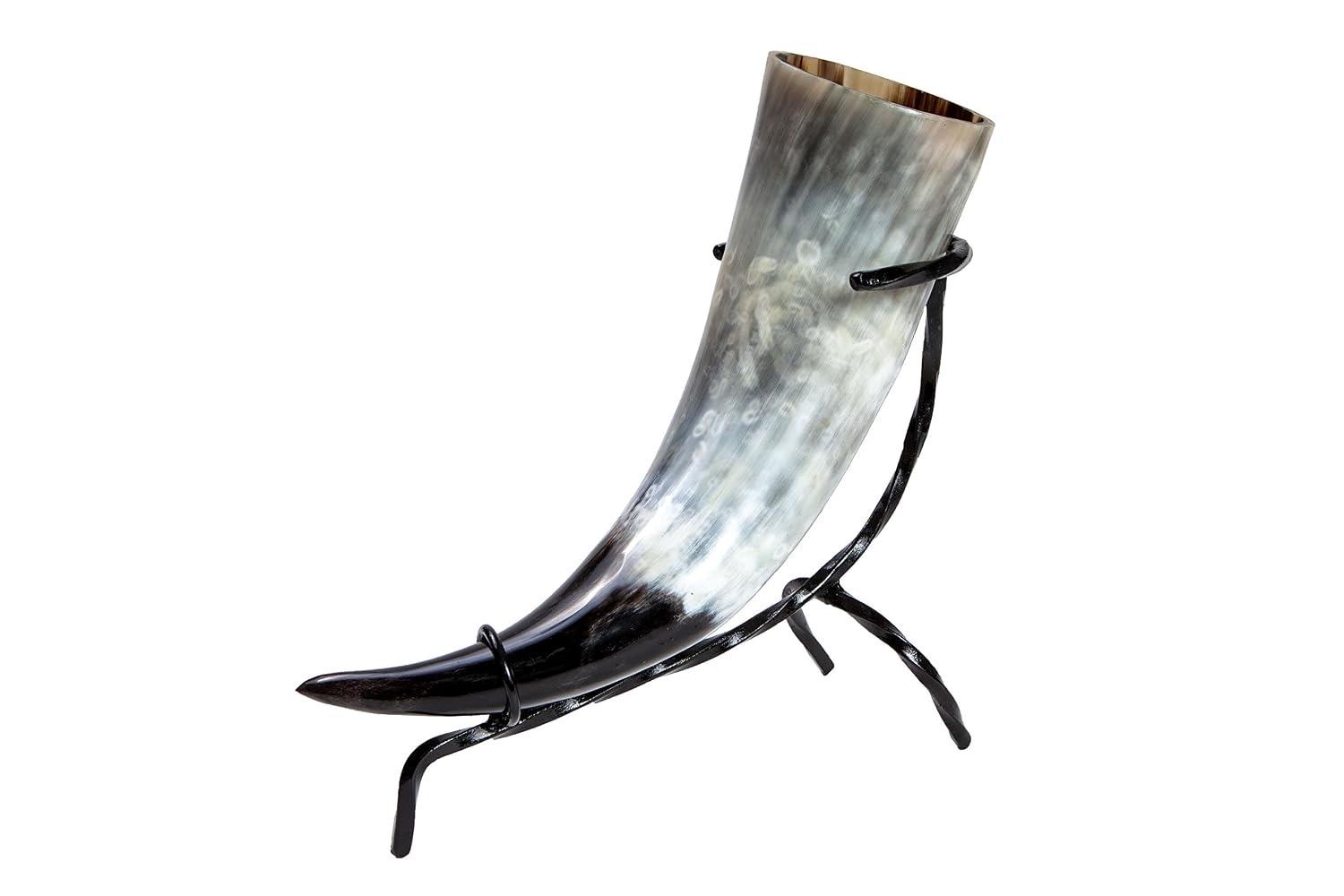 Frera Frera Trinkhorn 300–390 ml + Tischständer
