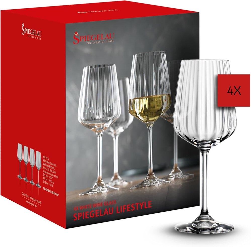 Spiegelau LifeStyle Weißweingläser 440 ml 4er