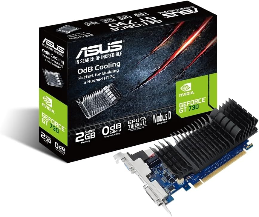 ASUS ASUS GeForce GT 730 2GB GDDR5 Low Profile