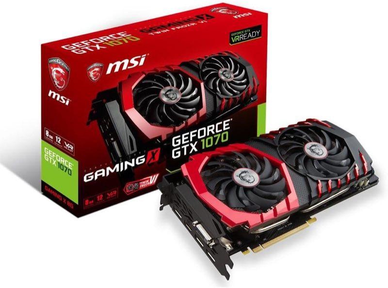 MSI GeForce GTX 1070 Gaming X 8G
