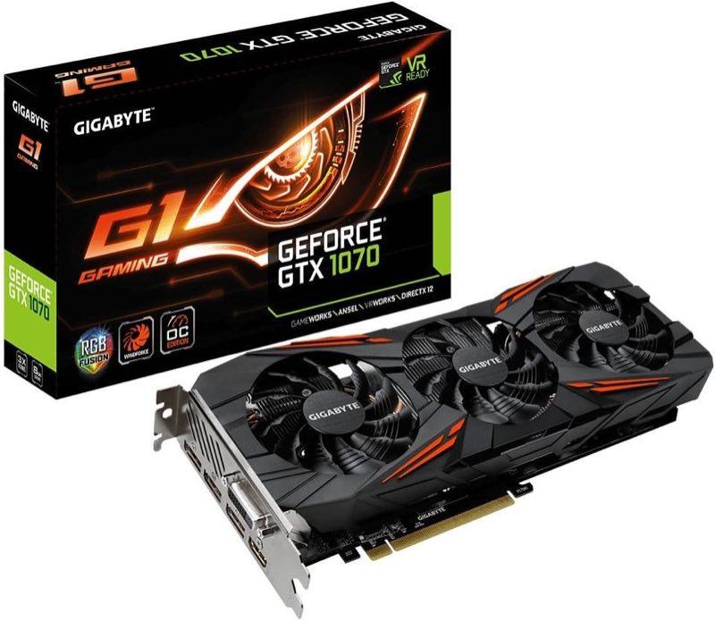 Gigabyte GeForce GTX 1070 G1 Gaming 8GB