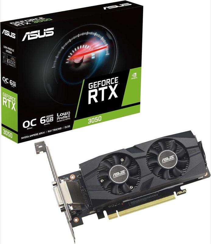 ASUS GeForce RTX 3050 LP BRK OC Edition 6GB