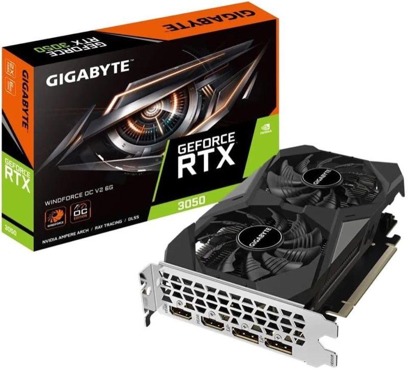 Gigabyte GeForce RTX 3050 WINDFORCE OC V2 6GB