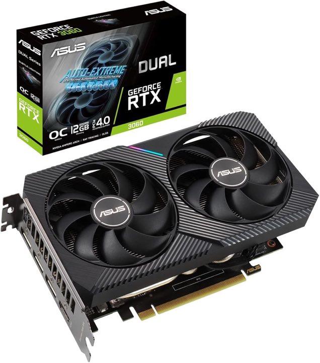 ASUS Dual GeForce RTX 3060 12GB V2 OC