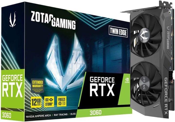 ZOTAC Gaming GeForce RTX 3060 Twin Edge 12GB