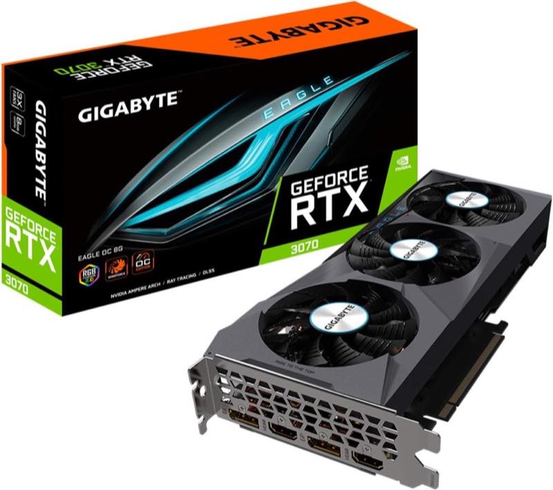 Gigabyte GeForce RTX 3070 Eagle OC 8 GB