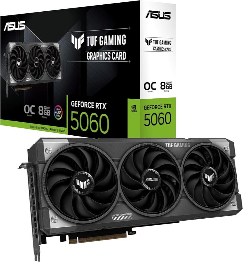 ASUS TUF GeForce RTX 5060 OC 8GB