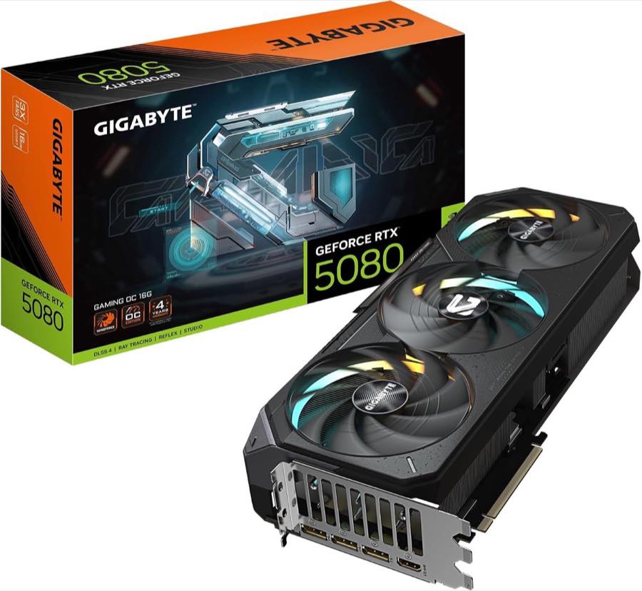 Gigabyte GeForce RTX 5080 Gaming OC 16G