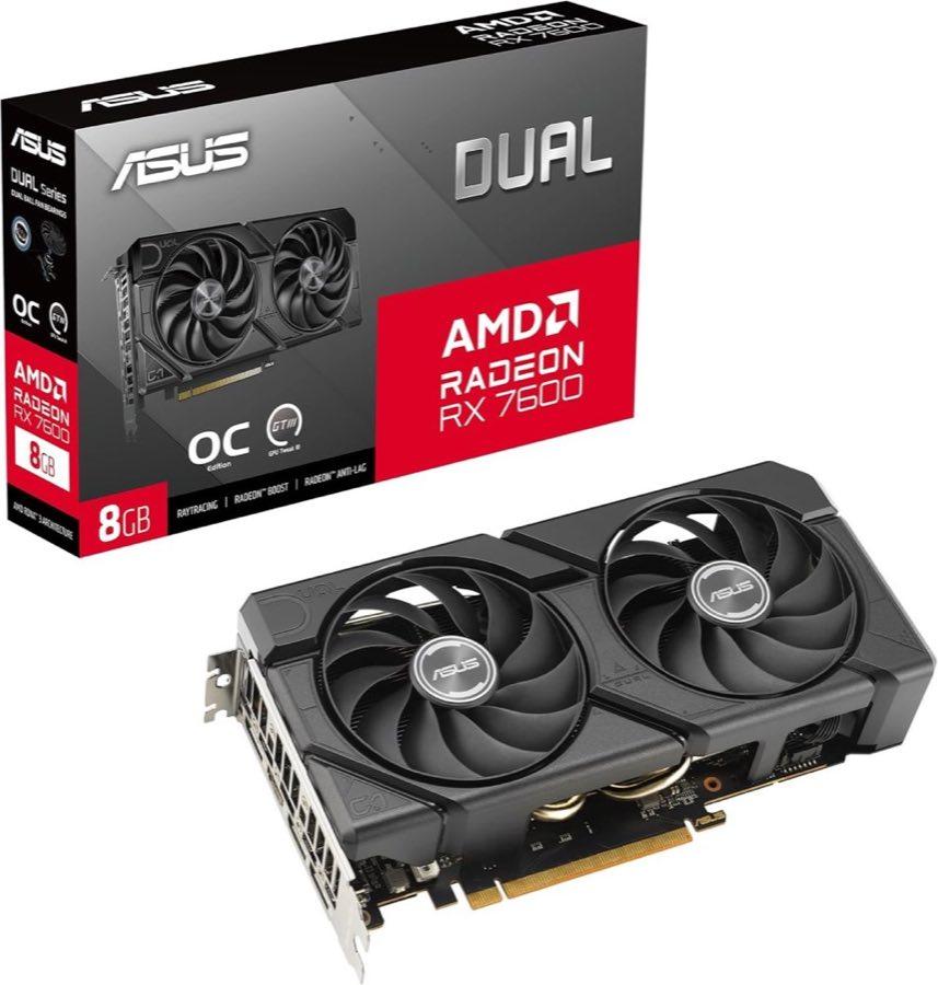 ASUS Dual Radeon RX 7600 EVO OC
