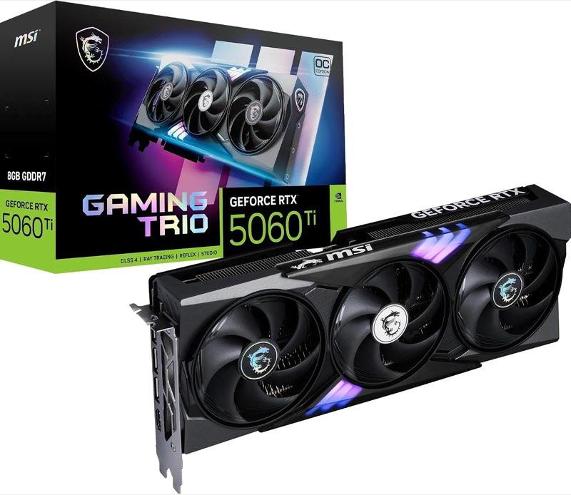 MSI GeForce RTX 5060 Ti 8G Gaming Trio OC