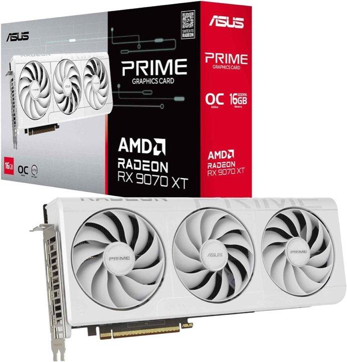 ASUS Prime Radeon RX 9070 XT White OC
