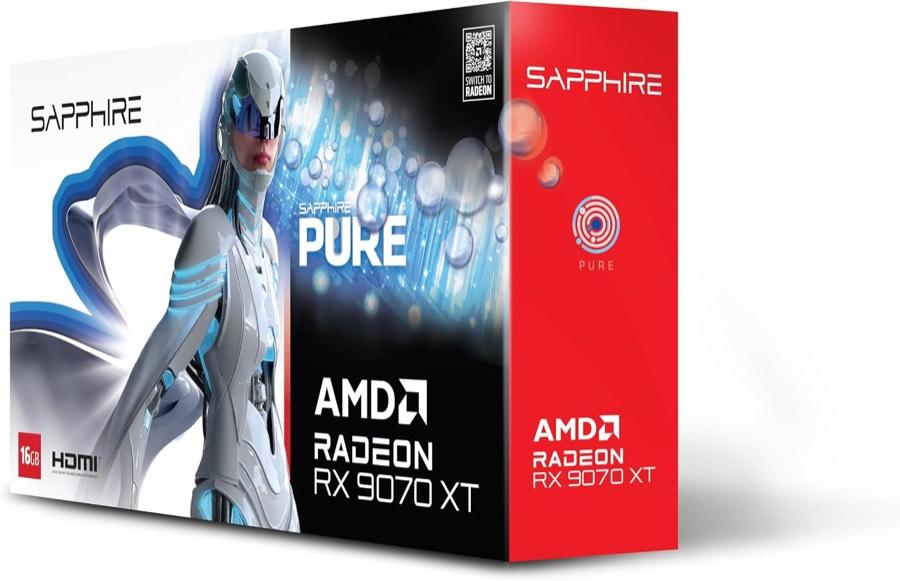 Sapphire Pure Radeon RX 9070 XT Gaming OC