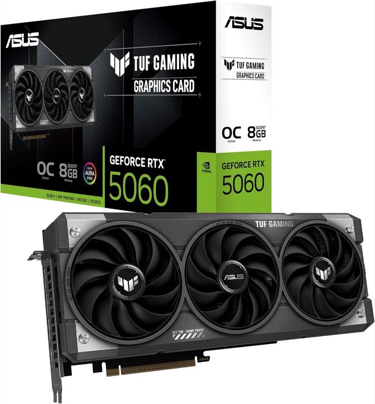 ASUS TUF GeForce RTX 5060 OC 8GB
