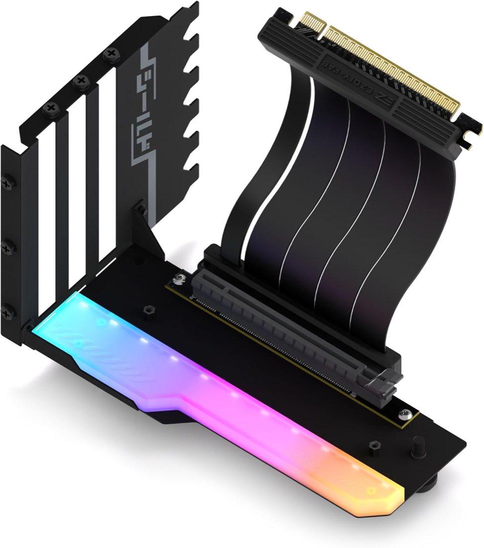 EZDIY-FAB Shield ARGB, 115 mm, Schwarz