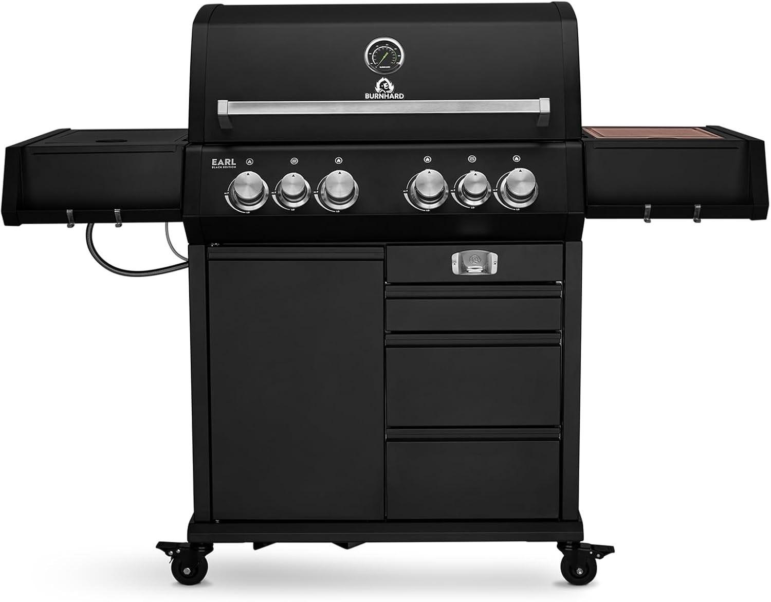 BURNHARD Big EARL Gasgrill 4-Brenner