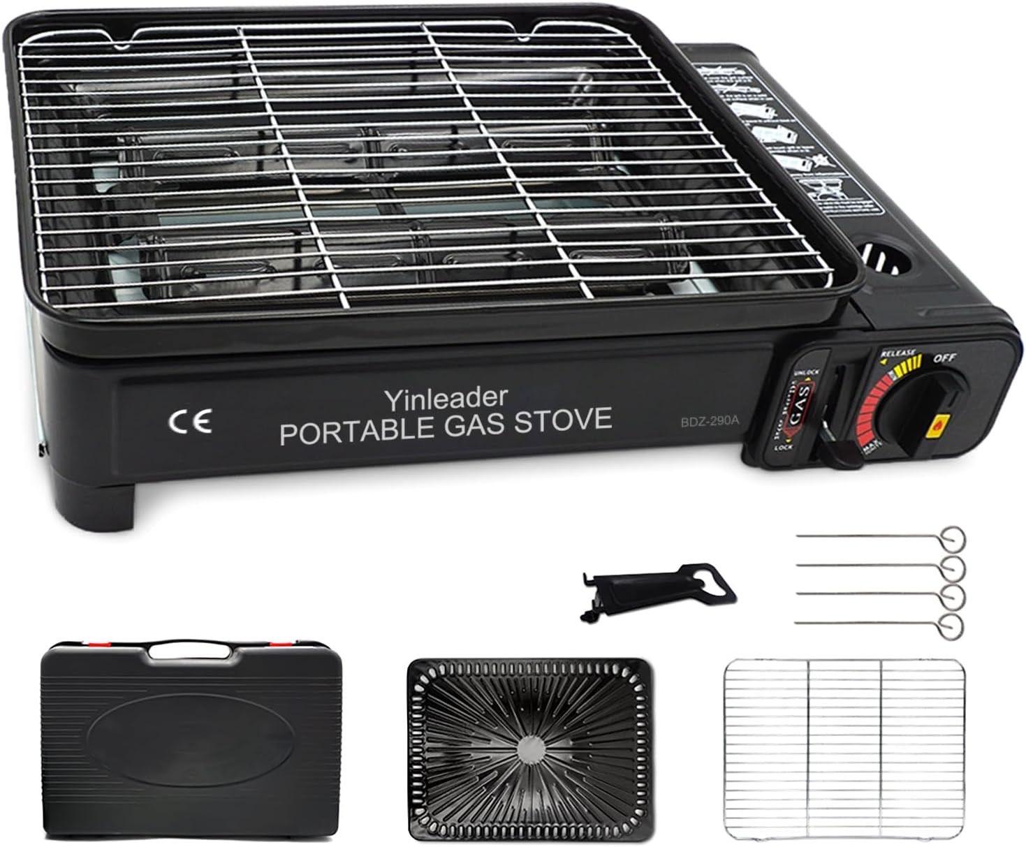 Yinleader Camping-Gasgrill Set