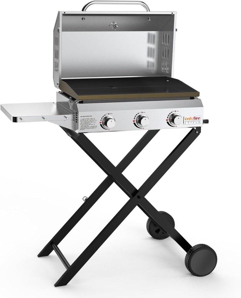 Onlyfire Plancha-Grillwagen