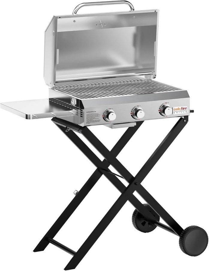Onlyfire 3 Brenner Grillwagen
