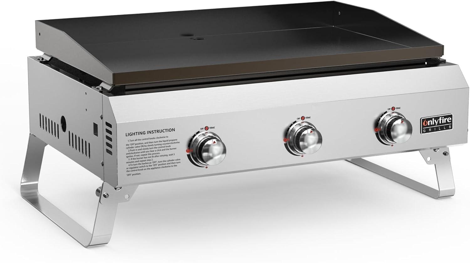 onlyfire Plancha 7,03 kW DE-Set