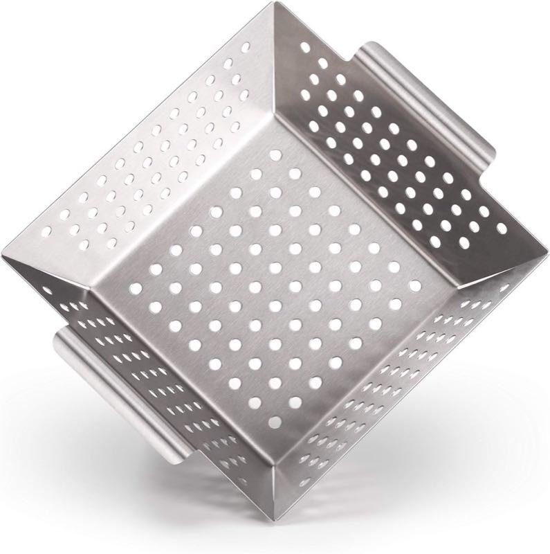 Blumtal Grillschale Edelstahl Medium 21×21×6 cm