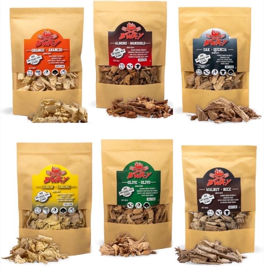 BWAY 6×1 L Räucherchips-Mix