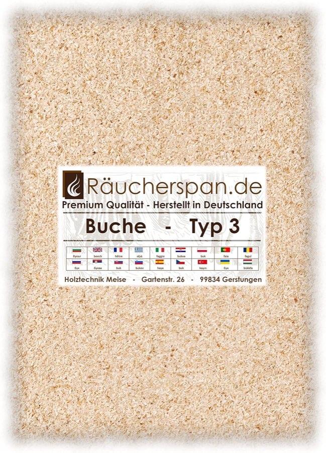 Räucherspan.de Buche Typ 3 1 kg