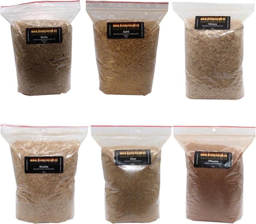Smokerholz24 Mix 6×200 g
