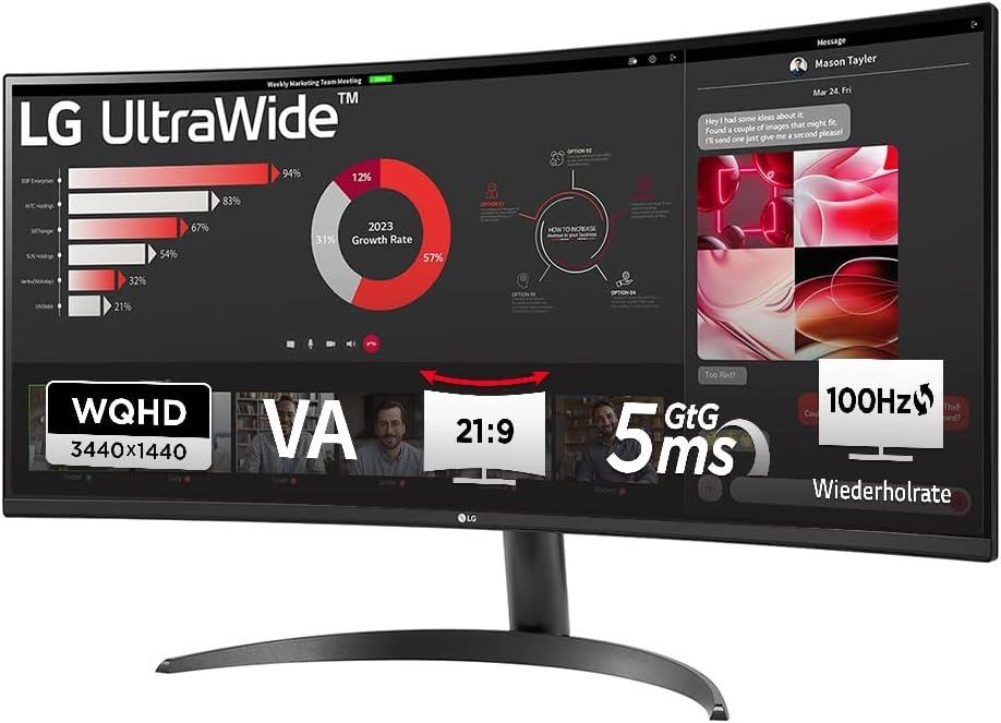 LG 34WR50QK-B