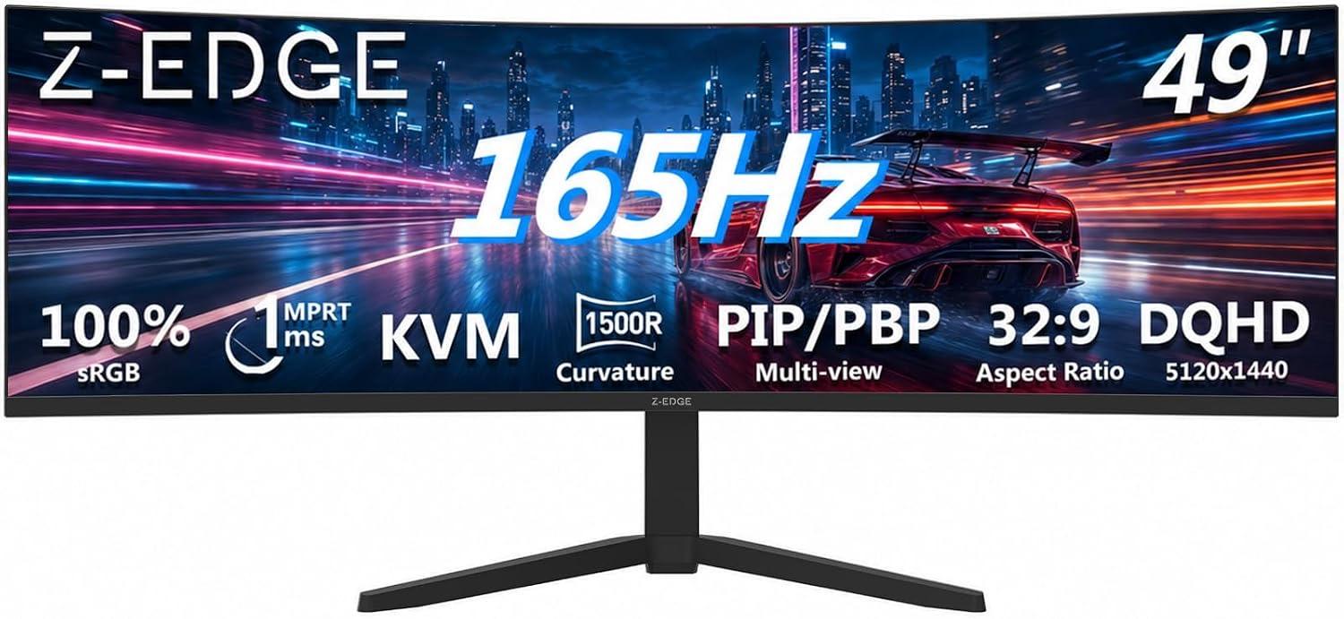 Curved Monitor 49 Zoll Produktbild – Testsieger