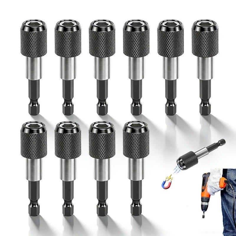 AEMCHDM 10 Stück Bithalter magnetisch 60 mm