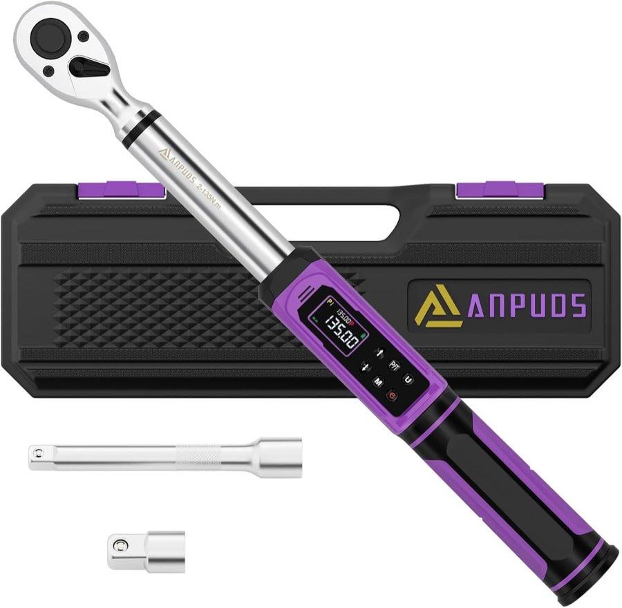 ANPUDS Digitaler Drehmomentschlüssel 3/8 Zoll 2–135 Nm