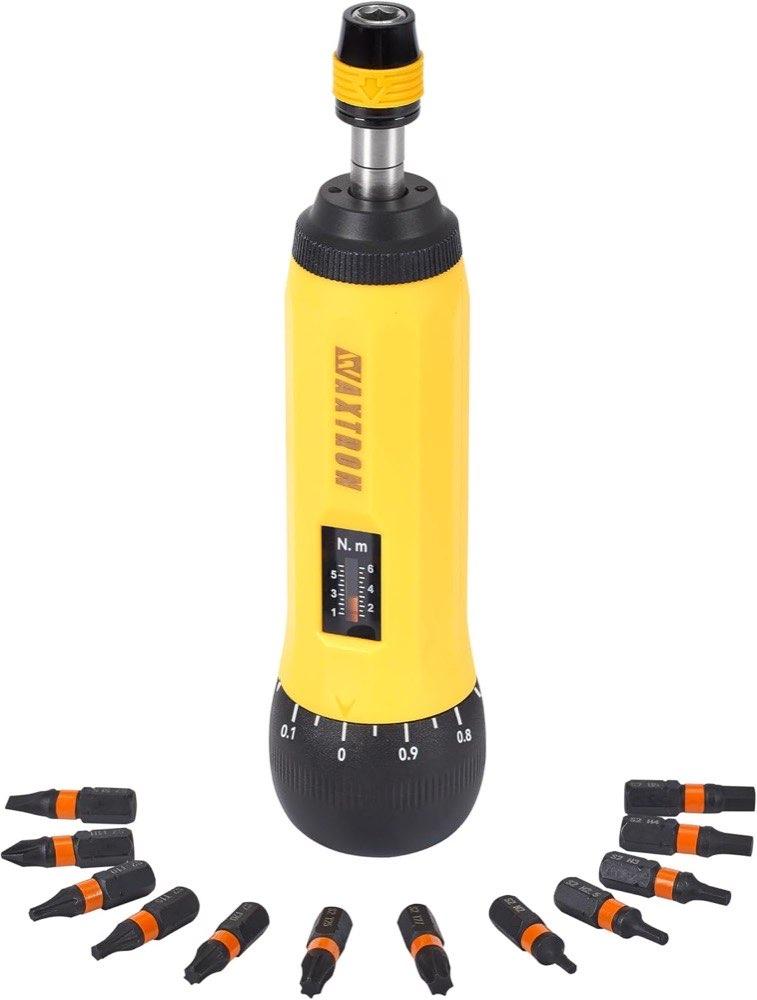 WAXTRON Drehmoment-Schraubendreher Set 1–6 Nm