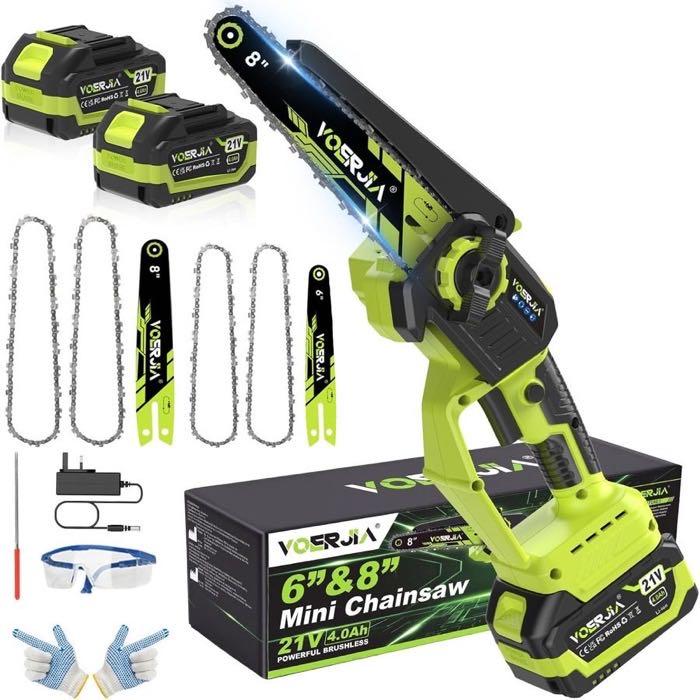 VOERJIA Akku Mini 21 V 6 & 8 Zoll