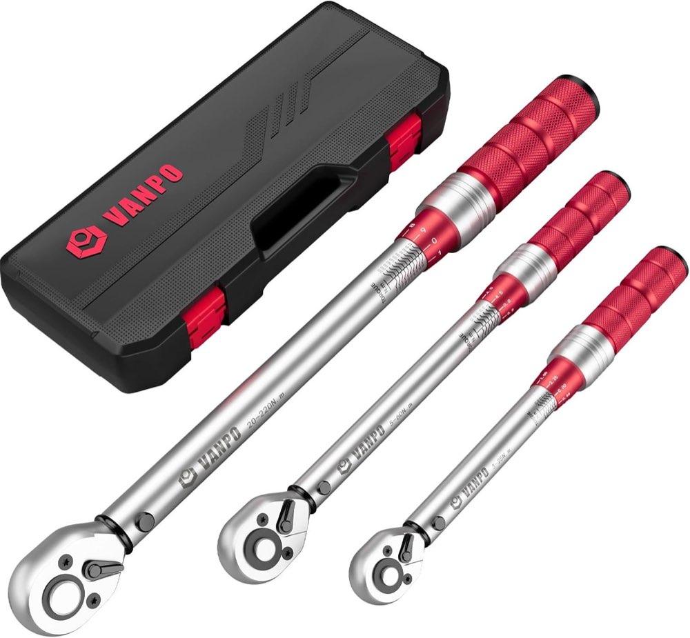 VANPO 3er-Set 1/4 + 3/8 + 1/2 Zoll (VP048)