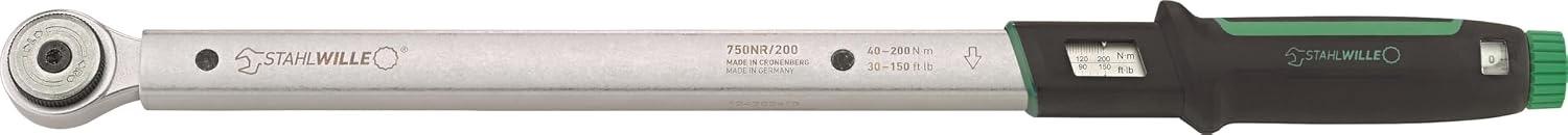 STAHLWILLE 750NR/200 1/2 Zoll 40–200 Nm