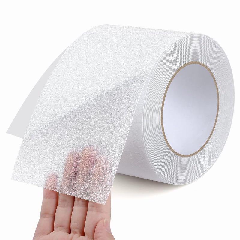 OQingluan PEVA-Antirutschband 100 mm×10 m transparent