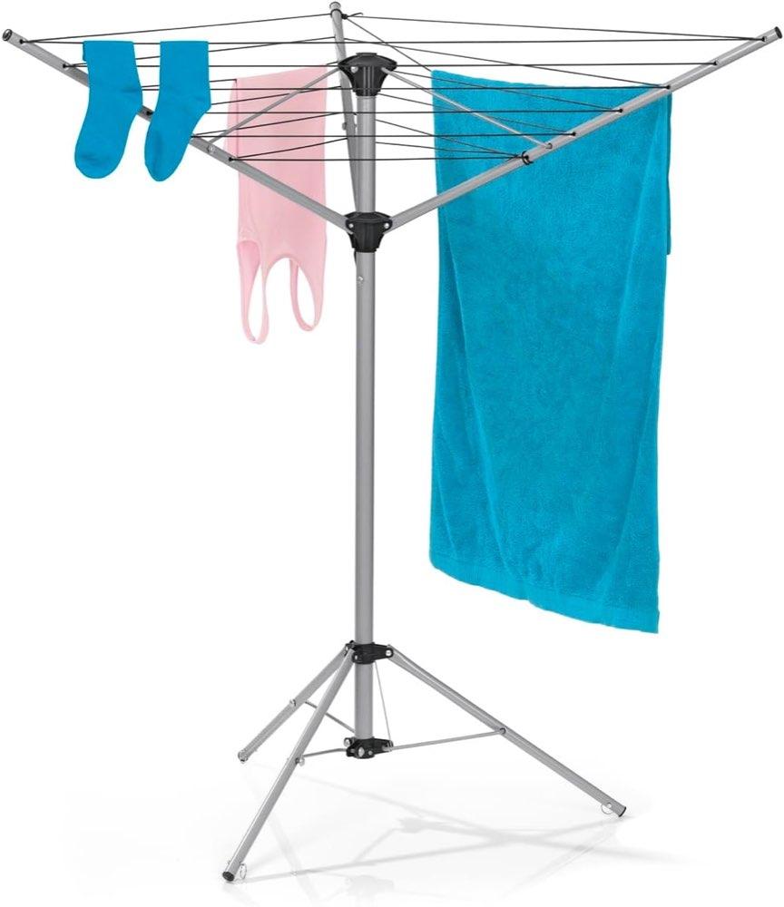 EASYmaxx Aluminium-Wäschespinne