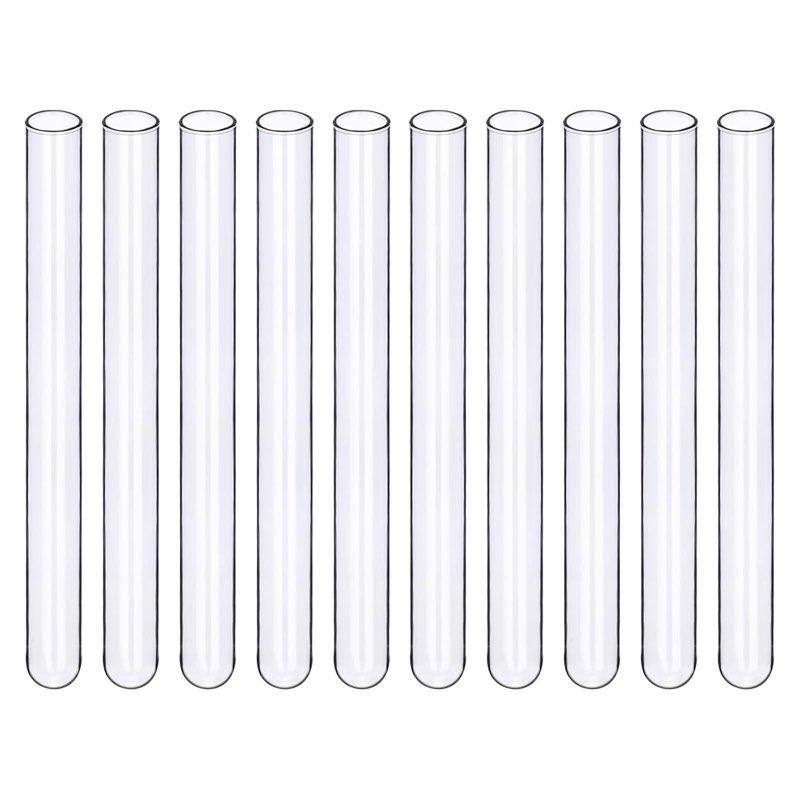 BorinGlass Reagenzgläser 30×15×150 mm mit Korken