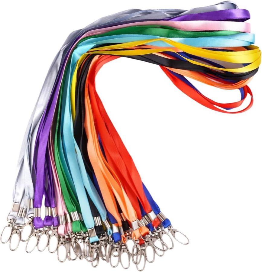 Schlüsselband Multipack 30 Stück / 10 Farben