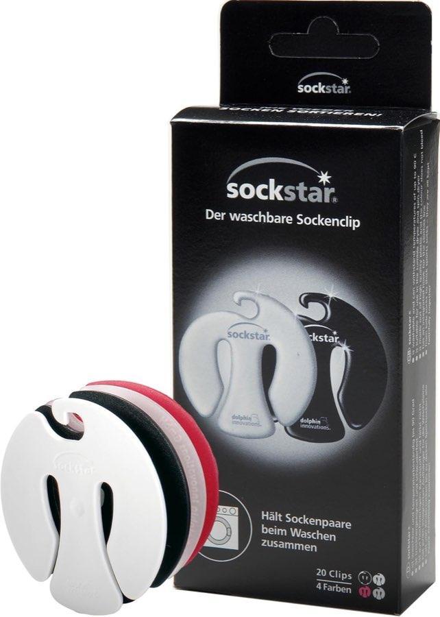 Sockstar Black & White Family Pack 20 Clips