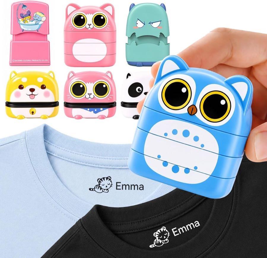 Anlewo Kids Namensstempel 13 Stile