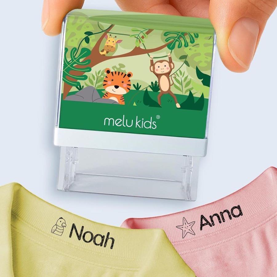 MELU Kids Namensstempel Textilstempel