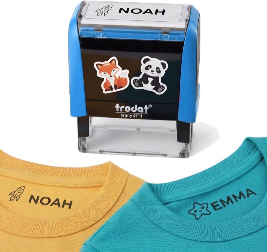 Trodat Printy 4911 Textilstempel Blau