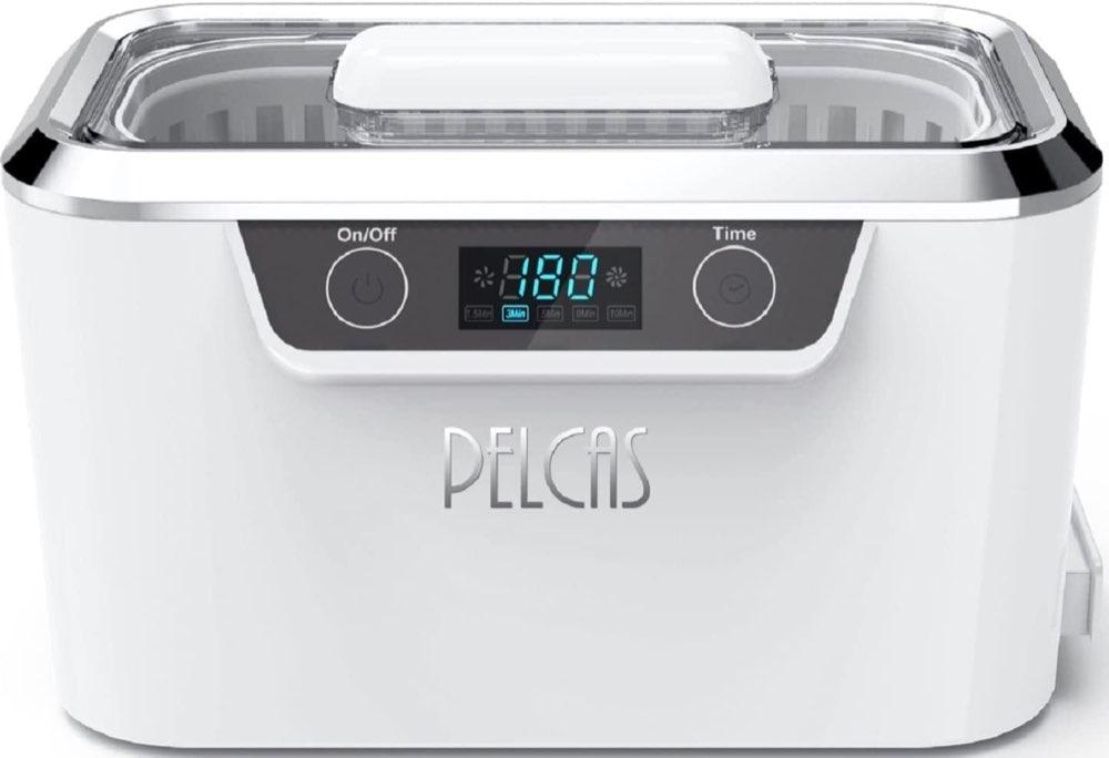 PELCAS Ultraschallreiniger 800 ml Dual-Wandler 42 kHz